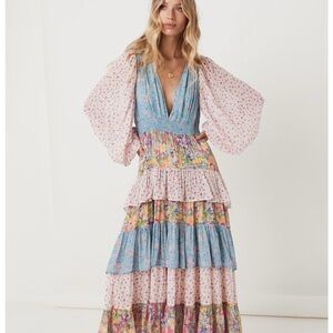 Spell Ra Ra Patchwork Gown